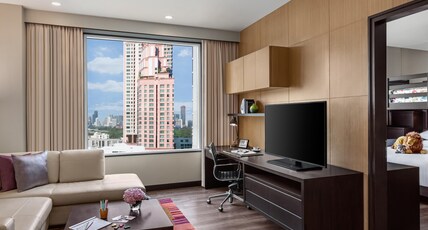 Marriott Executive Apartments Sukhumvit Park Room Type - 1 Bedroom Family Suite Marriott Executive Apartments Sukhumvit Park Room Type - 1 Bedroom Family Suite