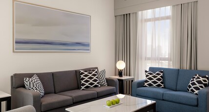Movenpick Hotel & Apartments Bur Dubai Room Type - Apartment 2 Bedrooms Movenpick Hotel & Apartments Bur Dubai Room Type - Apartment 2 Bedrooms
