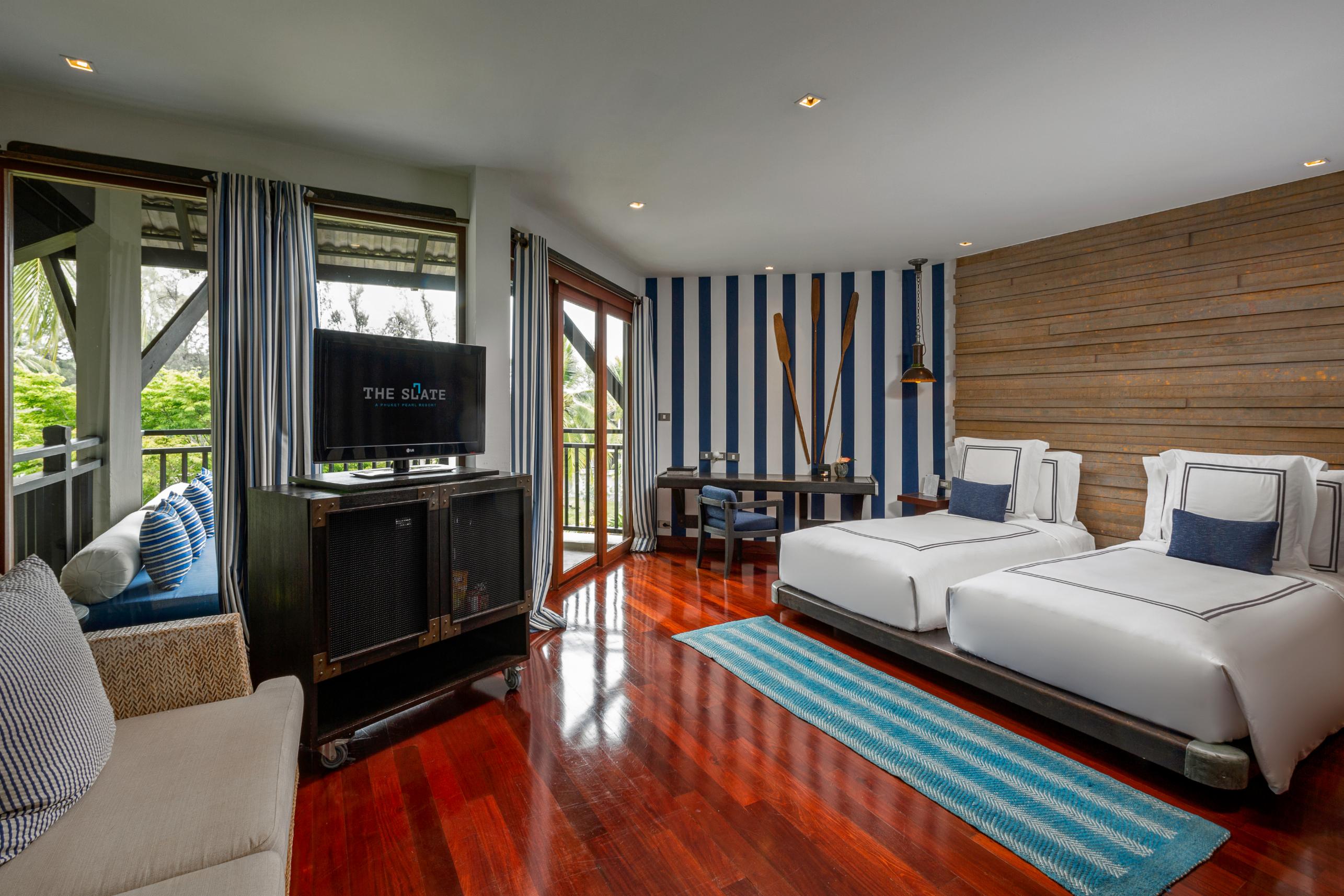 The Slate Phuket Room Type - Two Bedroom Pearl Shell Suite