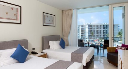 Splash Beach Resort Room Type - DELUXE DOUBLE DOUBLE BALCONY 