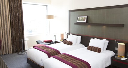 Hilton London Canary Wharf Room Type - TWIN EXECUTIVE ROOM