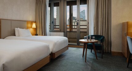 Hilton Milan Room Type - TWIN DELUXE GUEST ROOM