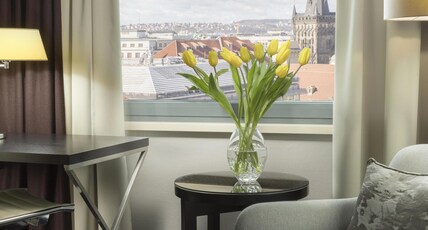 Hilton Prague Old Town Room Type - KING DELUXE CITY VIEW ROOM Hilton Prague Old Town Room Type - KING DELUXE CITY VIEW ROOM
