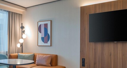 Hilton Paris La Defense Hotel Room Type - 2 DOUBLE BED ROOM Hilton Paris La Defense Hotel Room Type - 2 DOUBLE BED ROOM