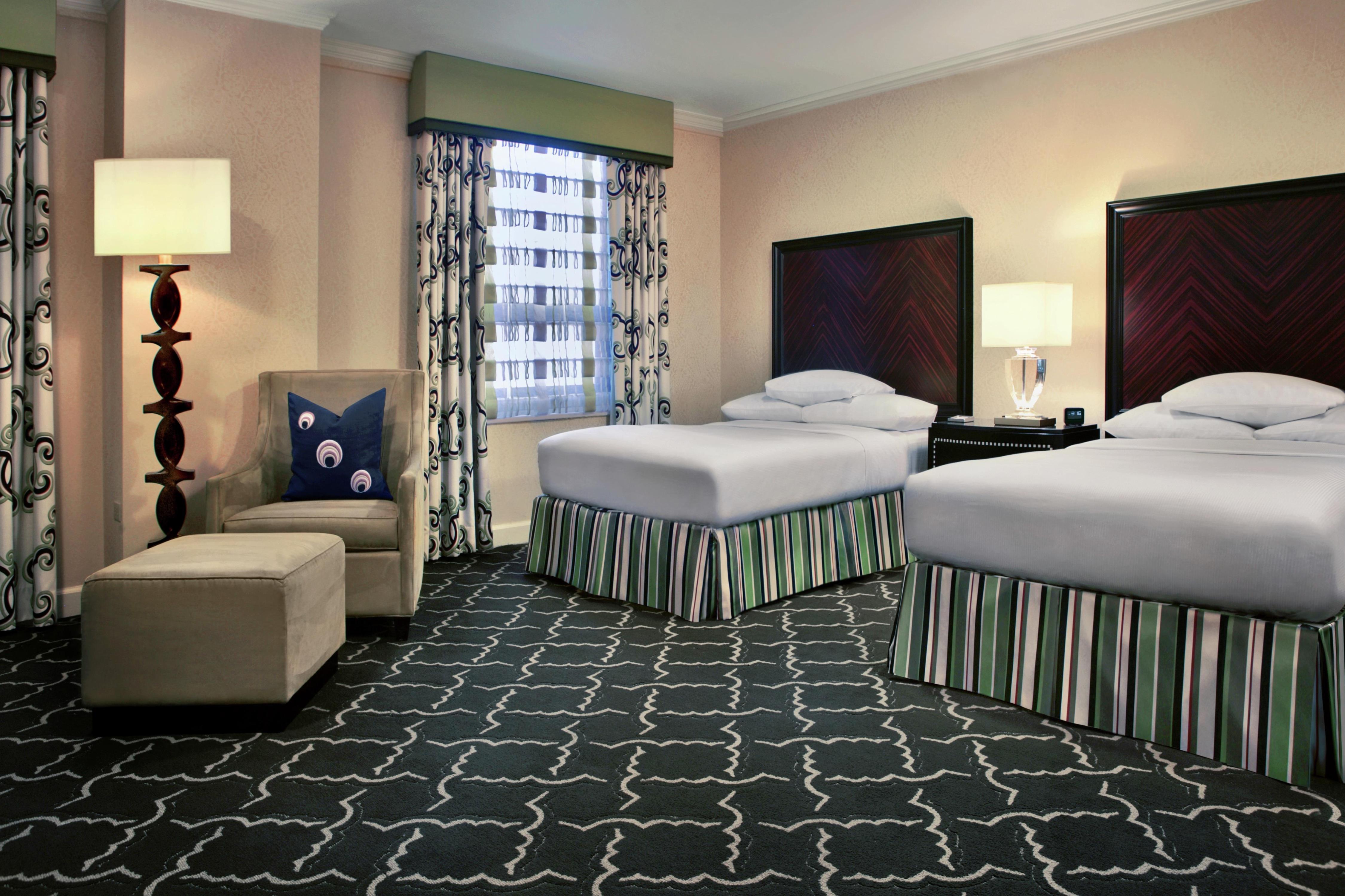 Palmer House a Hilton Hotel Room Type - STANDARD RM -2 DOUBLE BEDS