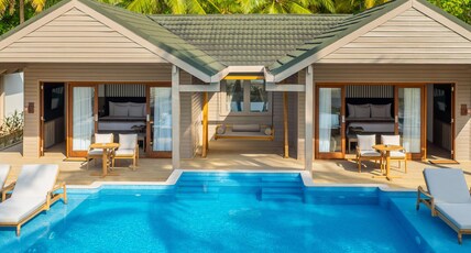 Meeru Island Resort & Spa Room Type - Two Bedroom Beach Pool Villa