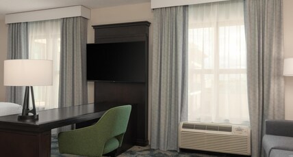 Hampton Inn & Suites Baton Rouge Downtown Room Type - 1 KNG STUDIO SUITE NOSMOKE