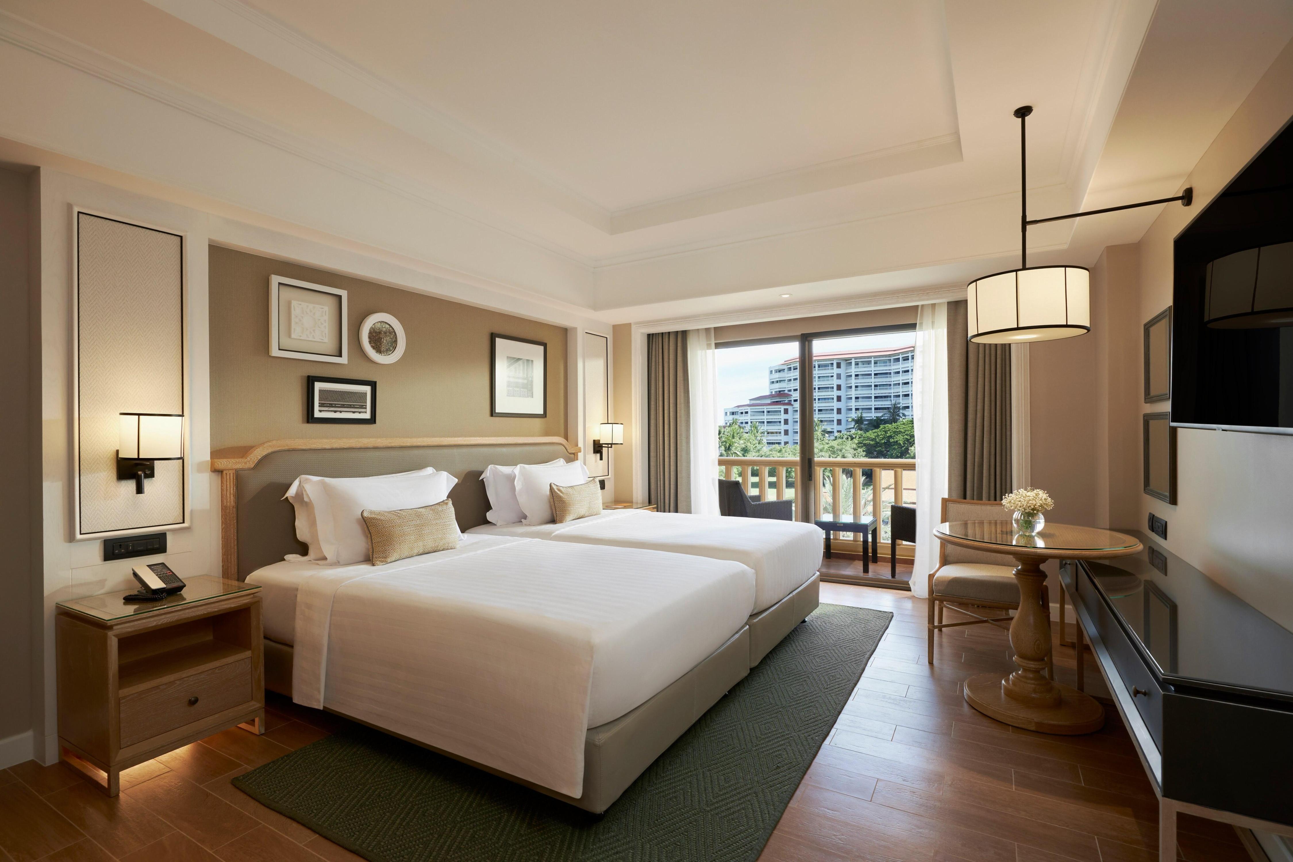 Dusit Thani Hua Hin Hotel Room Type - Deluxe Twin.