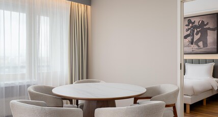 Radisson Blu Hotel & Spa, Daugava Riga Room Type - One bedroom Suite with SPA Access Radisson Blu Hotel & Spa, Daugava Riga Room Type - One bedroom Suite with SPA Access
