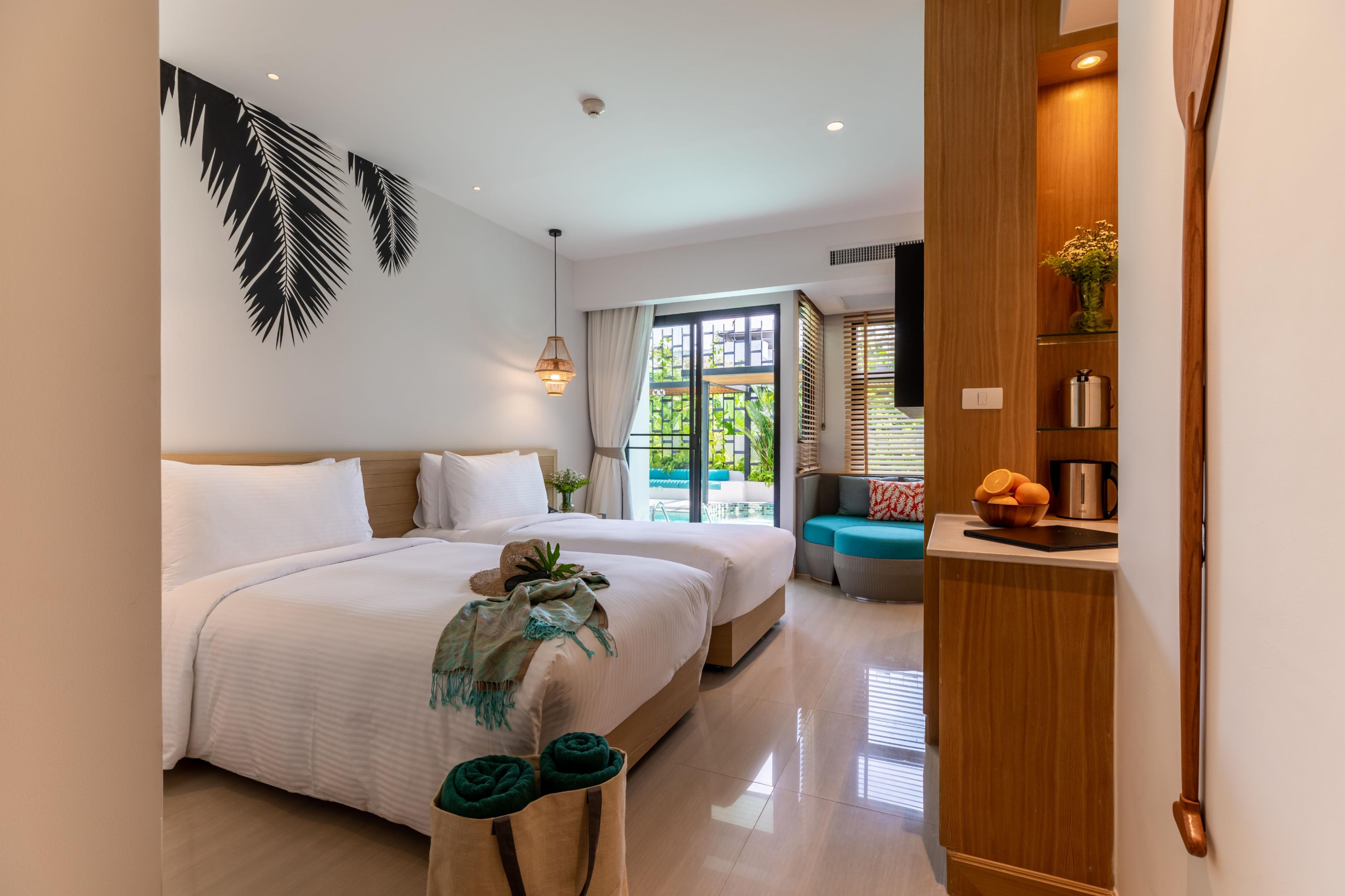 Outrigger Surin Beach Resort Room Type - Deluxe Pool Access 2 Twins