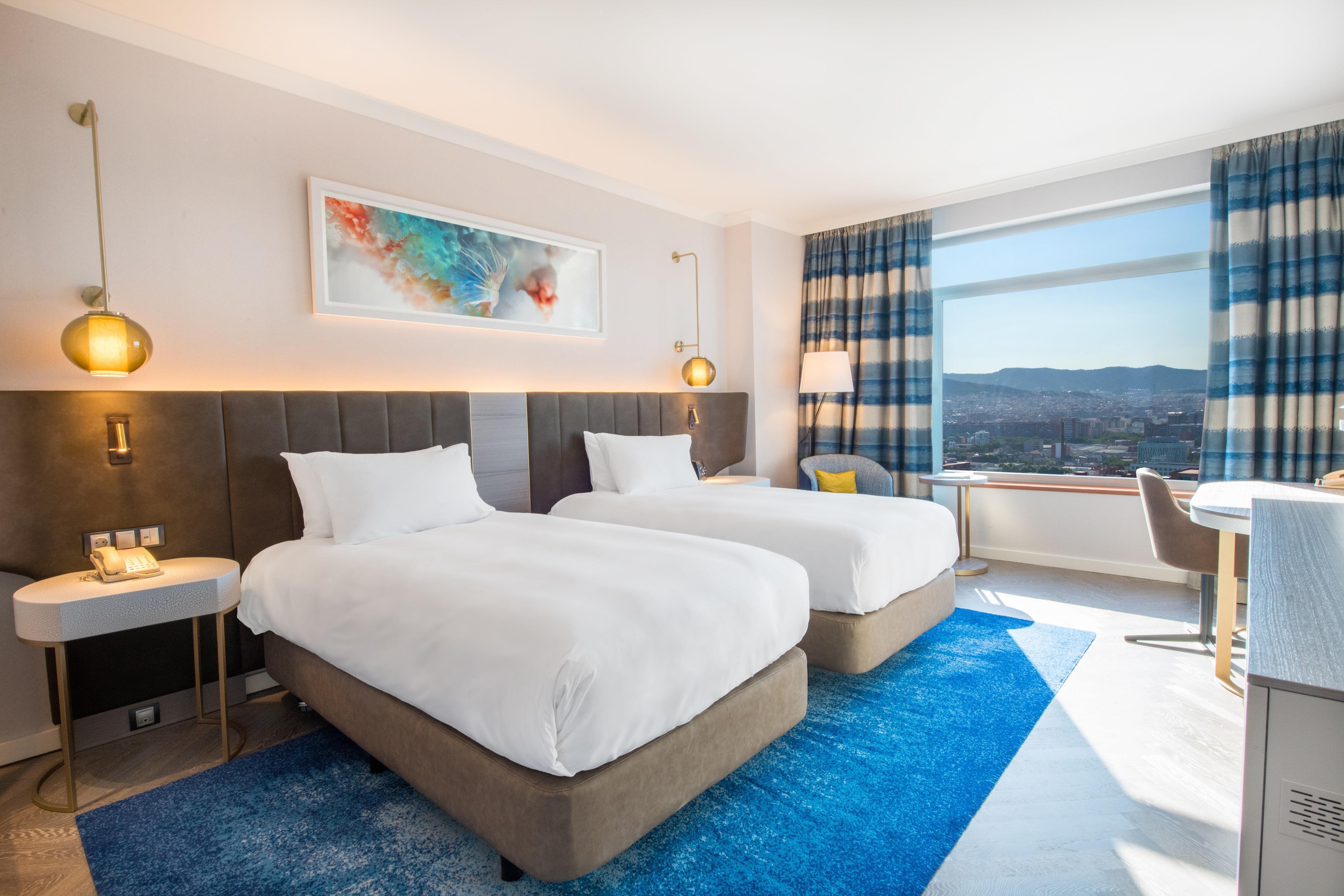 Hilton Diagonal Mar Barcelona Room Type - TWIN EXECUTIVE ROOM