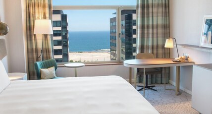 Hilton Diagonal Mar Barcelona Room Type - KING POOL VIEW Hilton Diagonal Mar Barcelona Room Type - KING POOL VIEW
