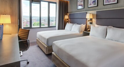 Hilton Garden Inn Dublin City Centre Room Type - TWIN DELUXE 2 DOUBLE BEDS