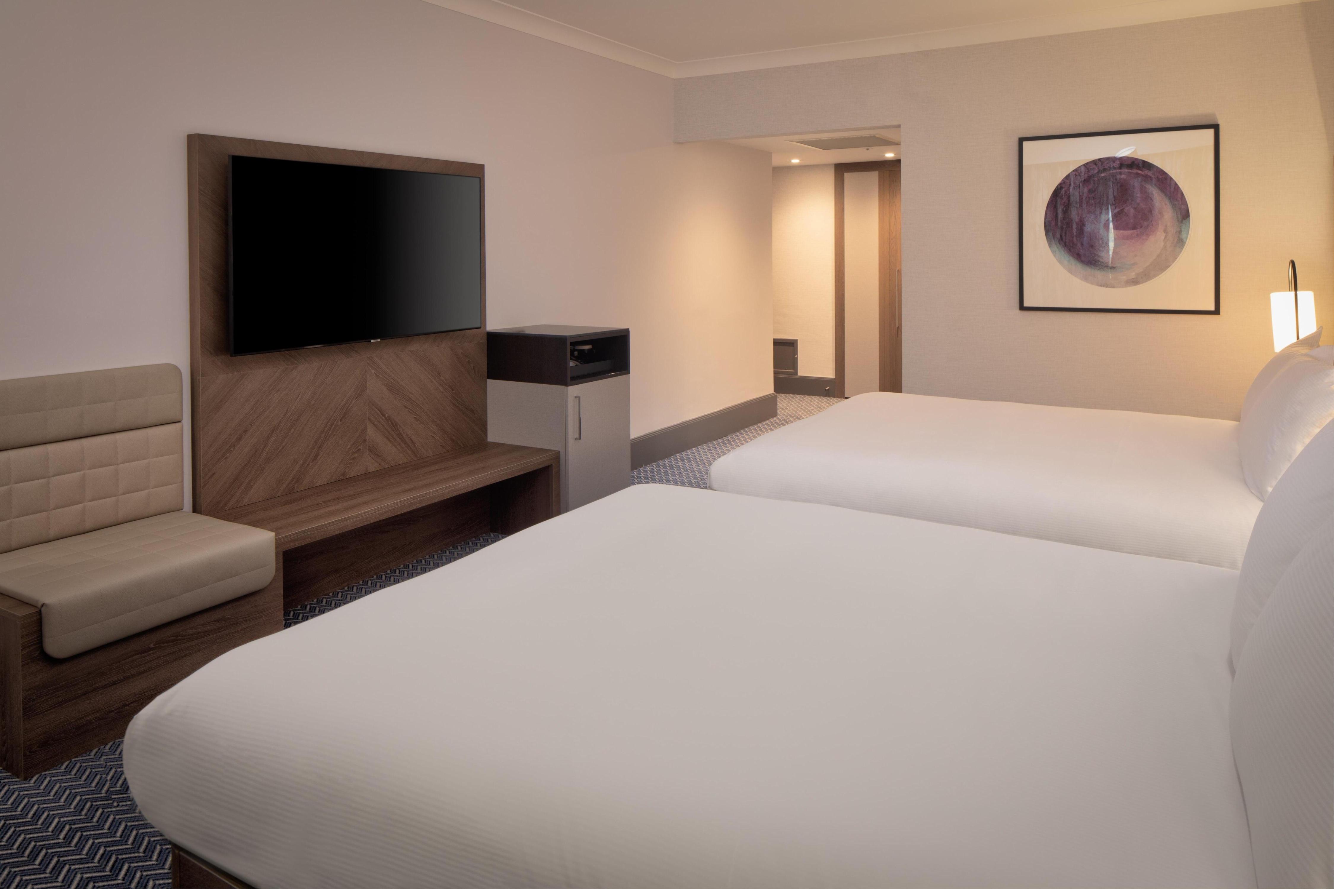 Hilton Glasgow Room Type - ROOM WITH TWO QUEEN BEDS