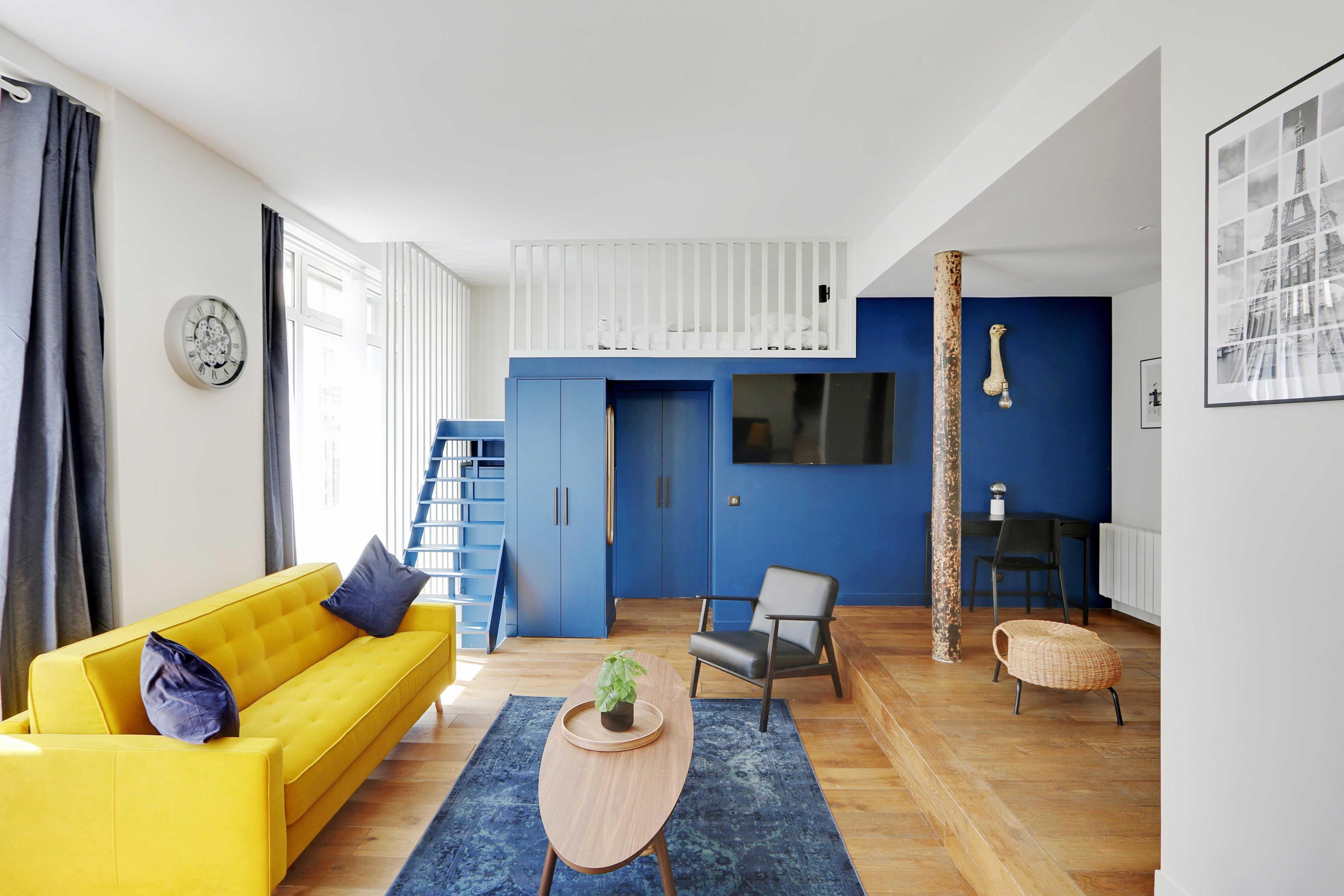 Authentic Loft - 2BR 8P - Oberkampf - Tap to explore photos