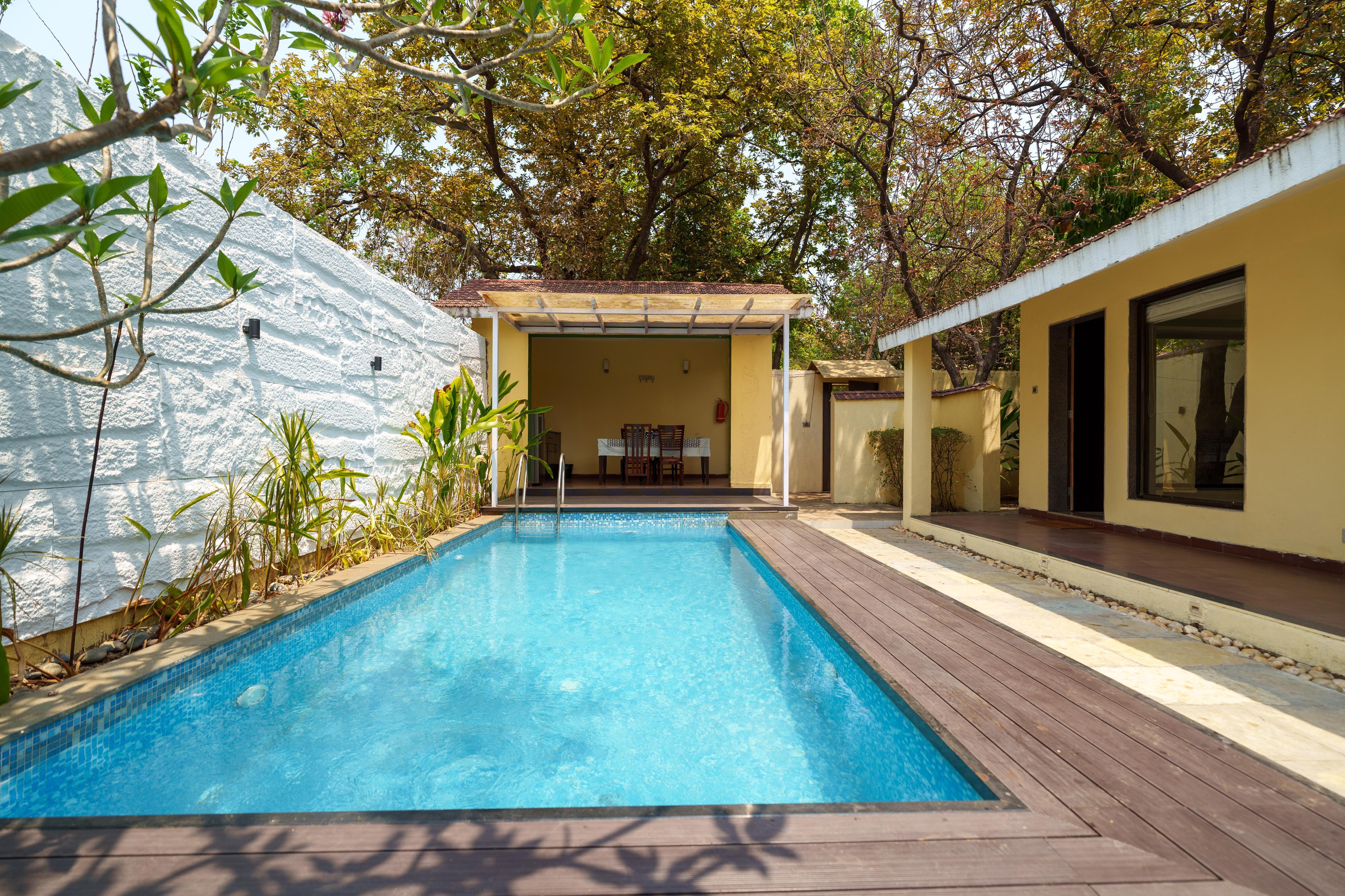Alaya Stays by ELIVAAS Nehamrit Balinese Villa | Pet friendly With Pool - Tap to explore photos