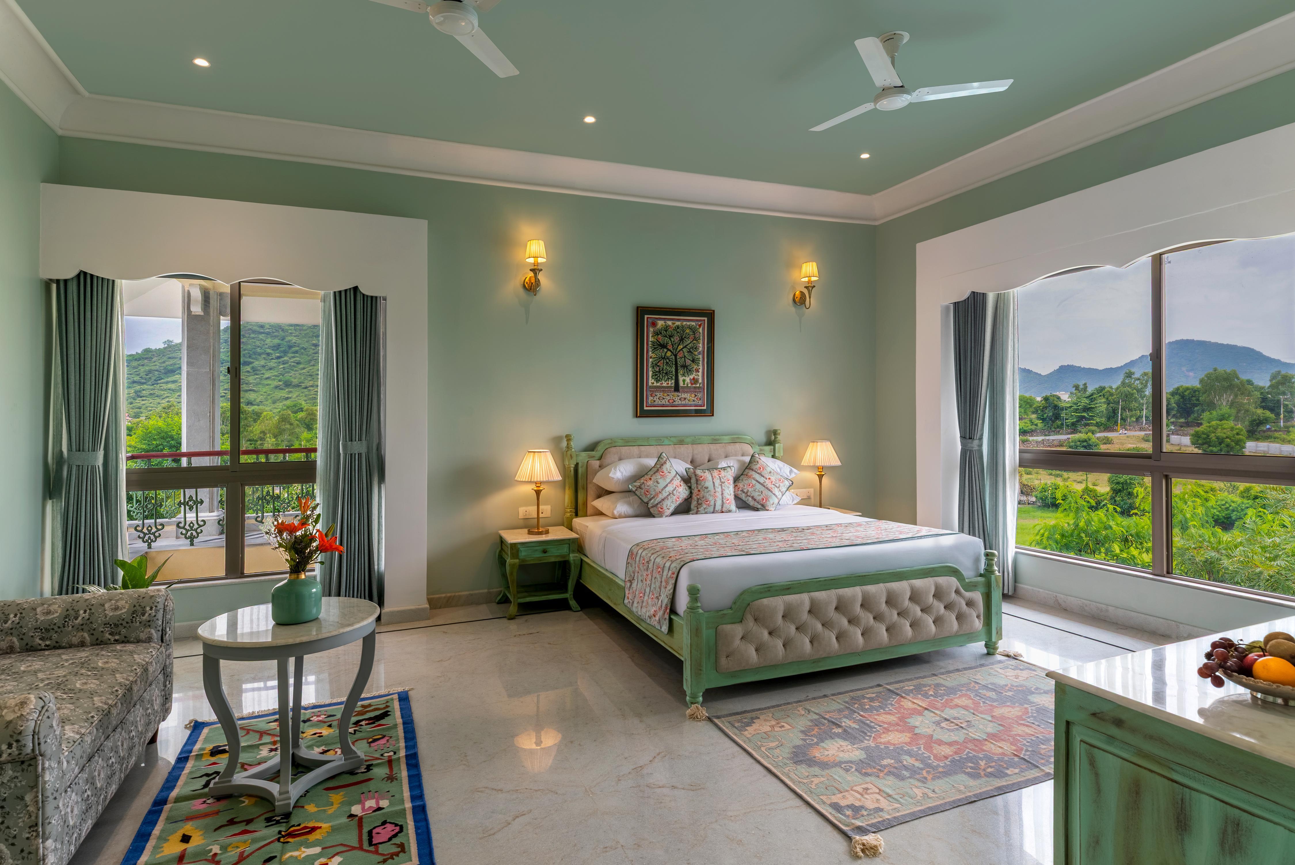 Dilip Niwas Luxe Stay |Near Fateh Sagar Lake 2 KMs Room Type - Premium Room with Nature View