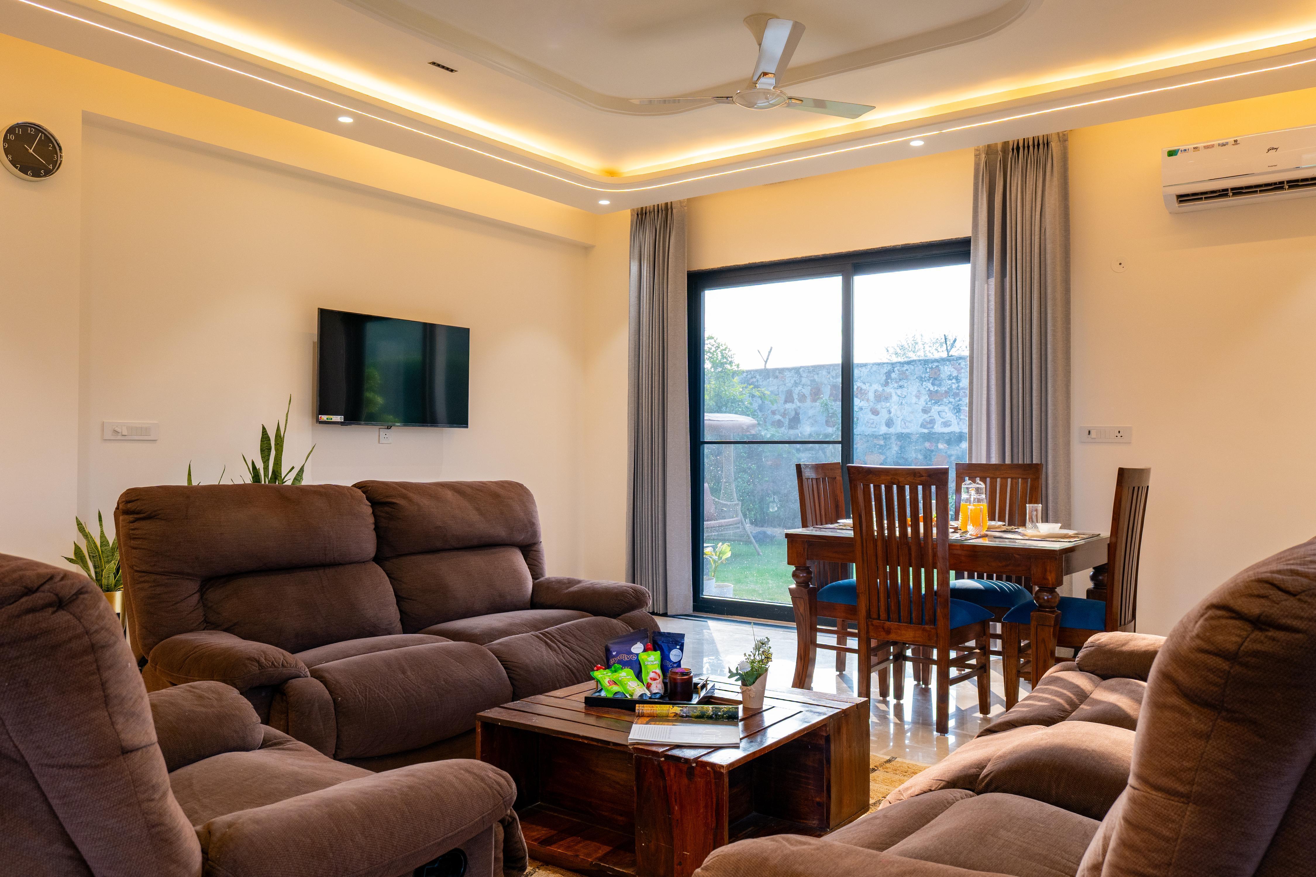 ELIVAAS Signature Prassanam Vatika 2 BHK Hillside Villa with Private Pool - Tap to explore photos