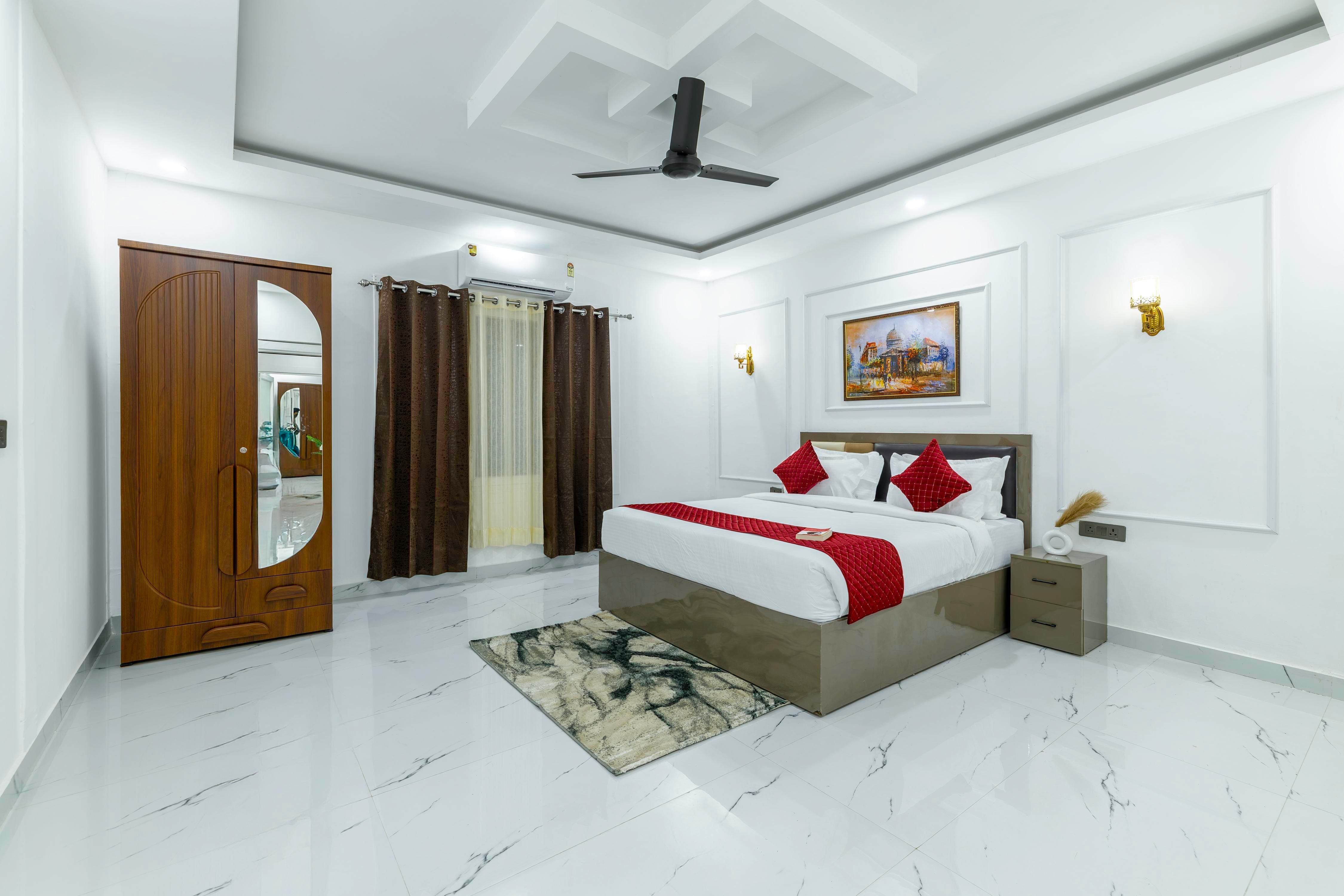 Alaya Stays 3-BHK Rathore Farm With Pvt Pool & Lush Garden - Tap to explore photos
