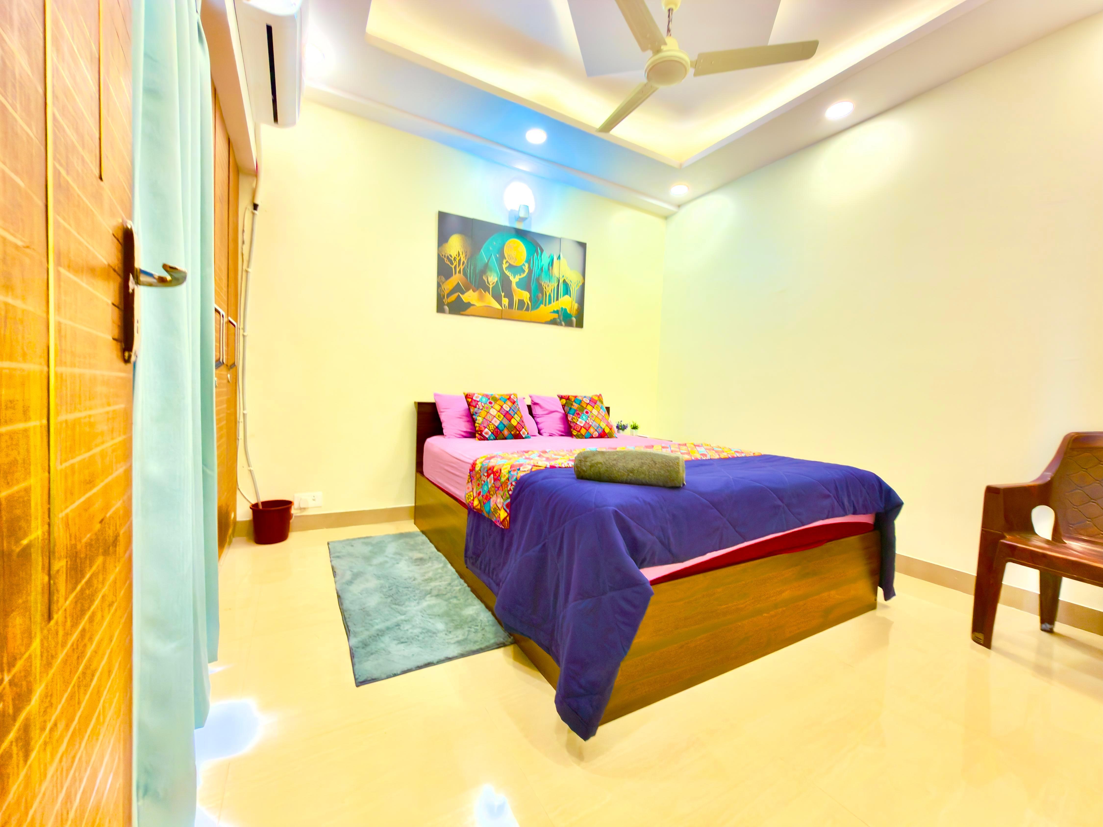 Spacious 1BHK | Workstation | 2 Balconies - Tap to explore photos