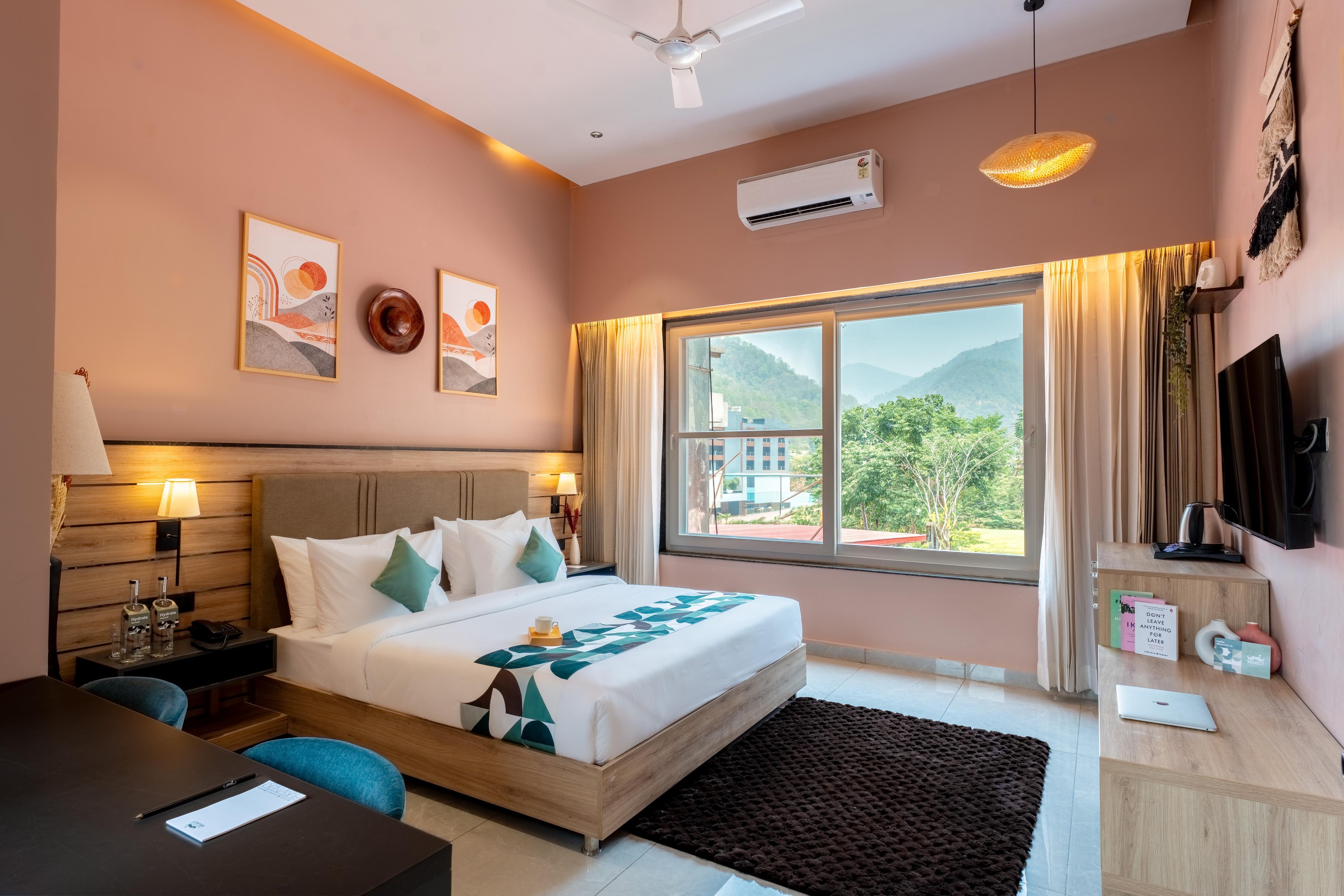 Moustache Select Rishikesh Mohanchatti Room Type - Deluxe Double Room