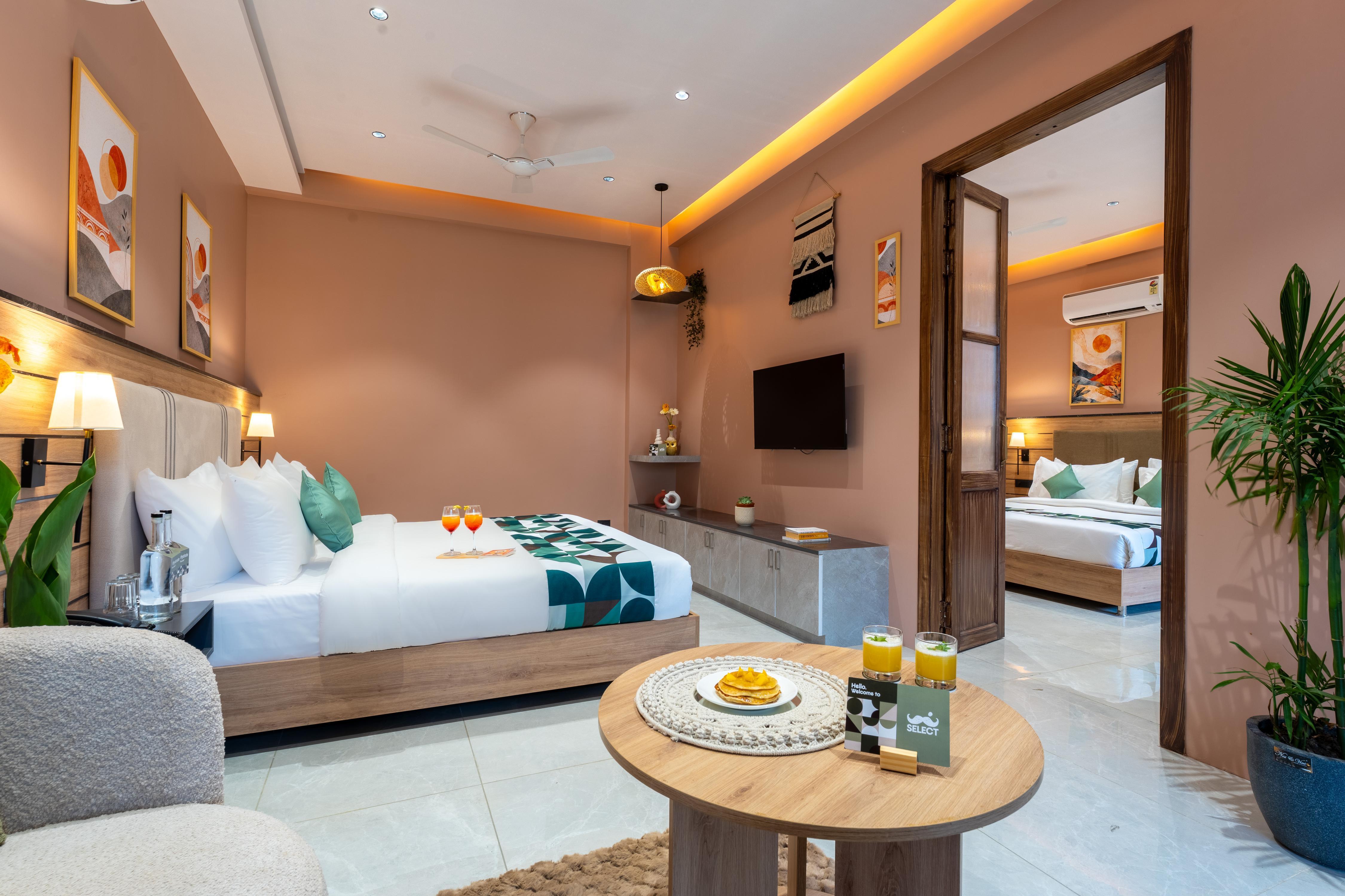 Moustache Select Rishikesh Mohanchatti Room Type - Quad Triple Room
