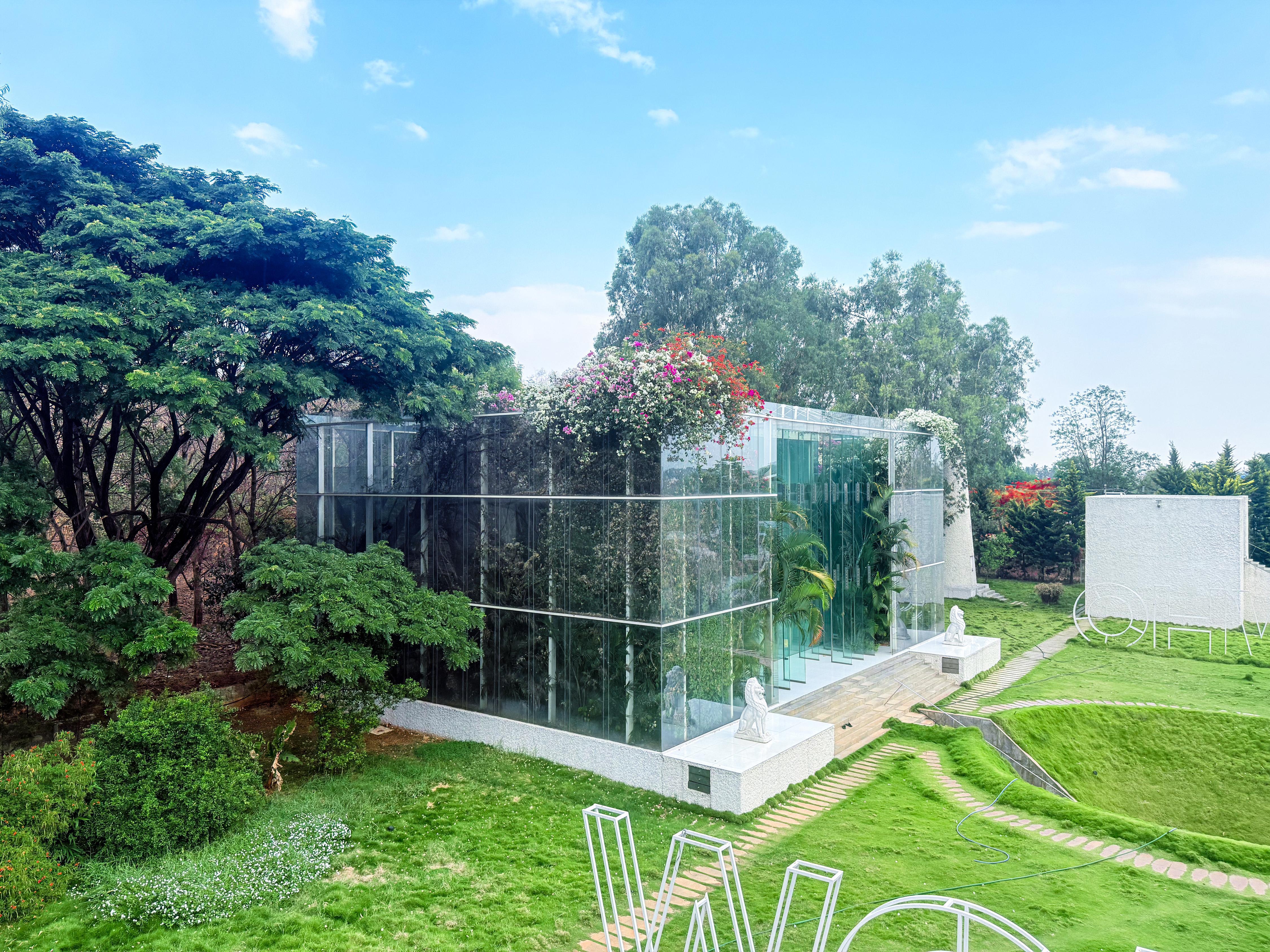 Address of The Crystal Hall 6BHK Spacez Glass Villa with Sunken Pool