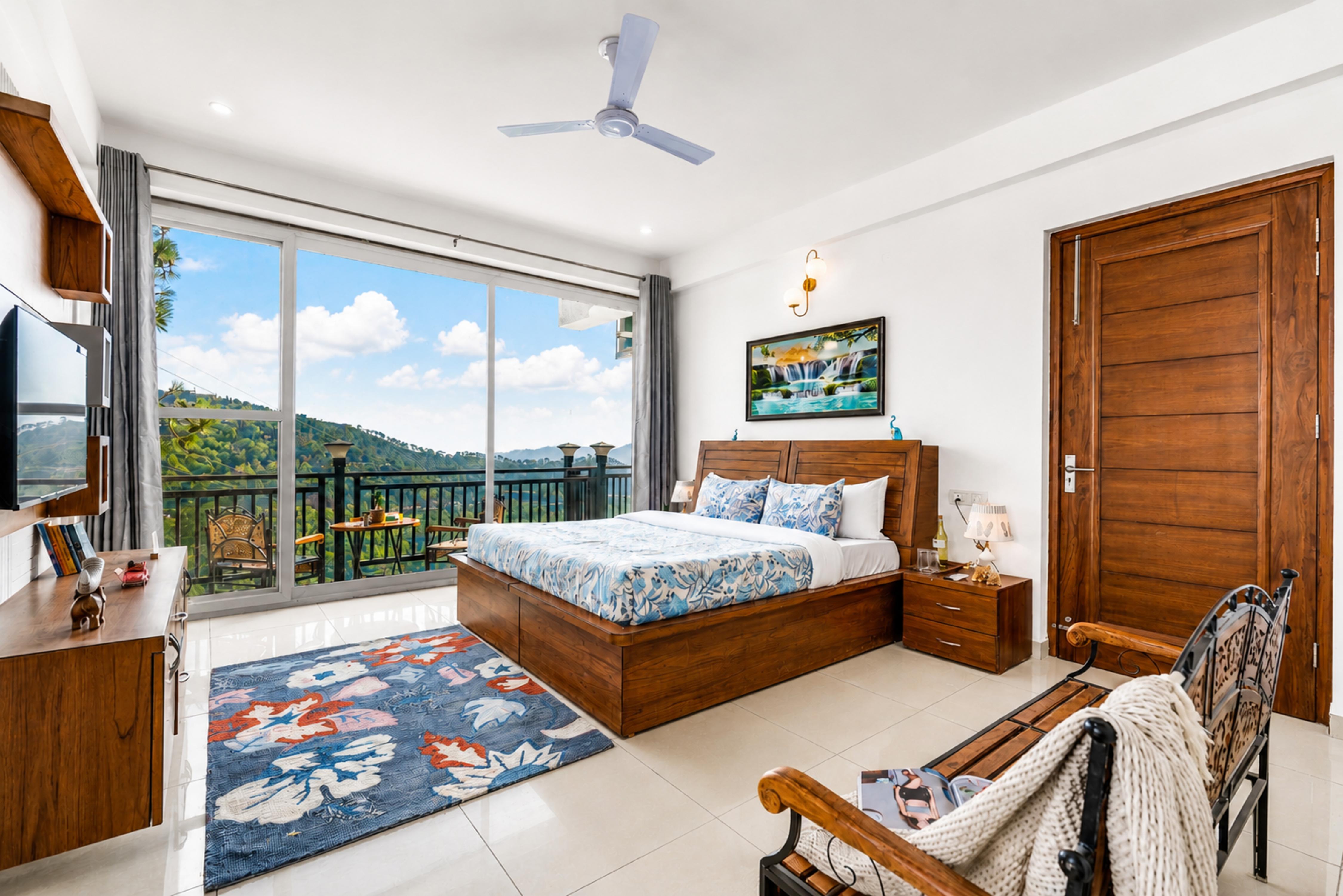 Alaya Stays Mist & Manor Maple 6 BHK Apt with shared Game Zone - Tap to explore photos