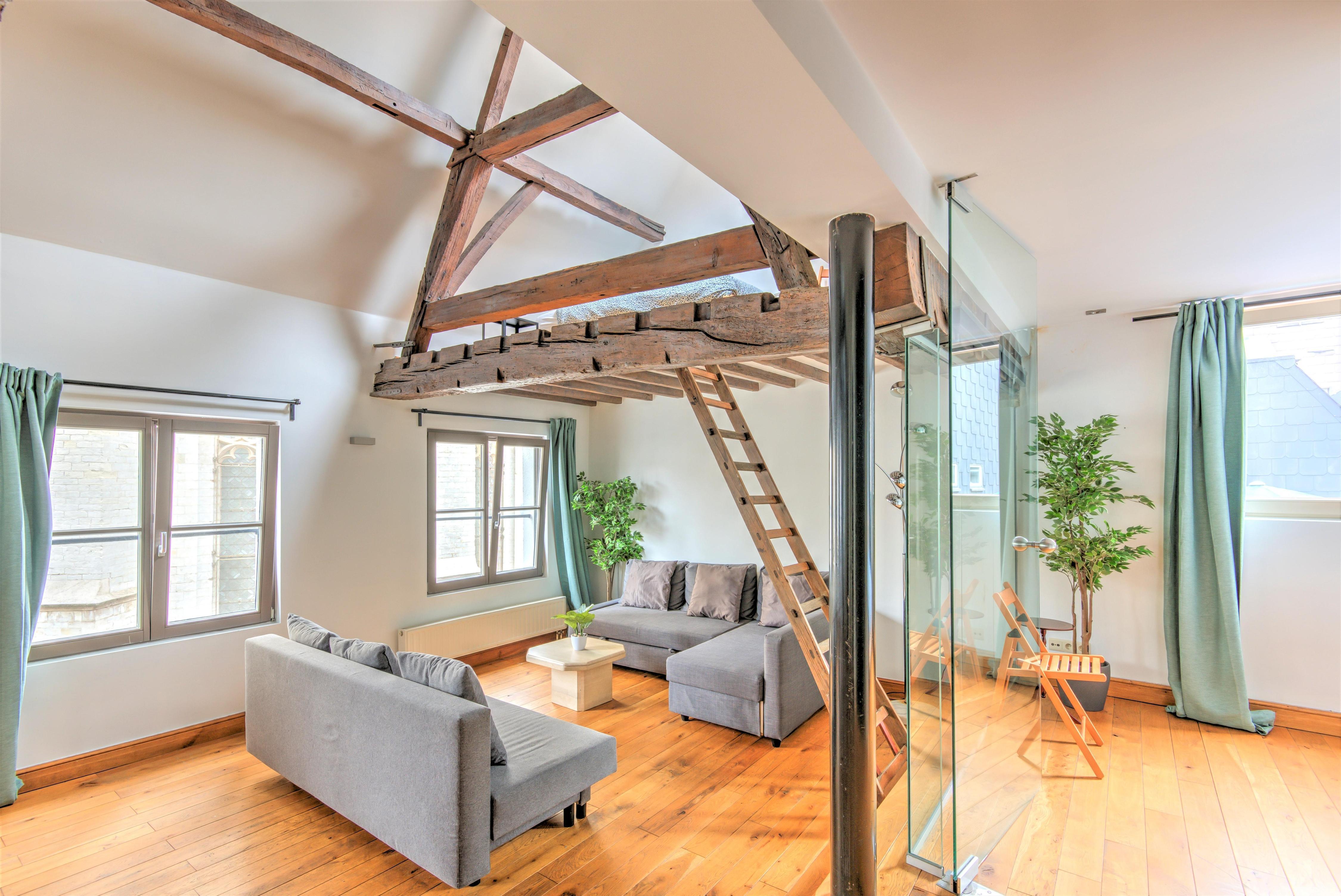 Elegant Duplex Apartment Antwerp - Tap to explore photos
