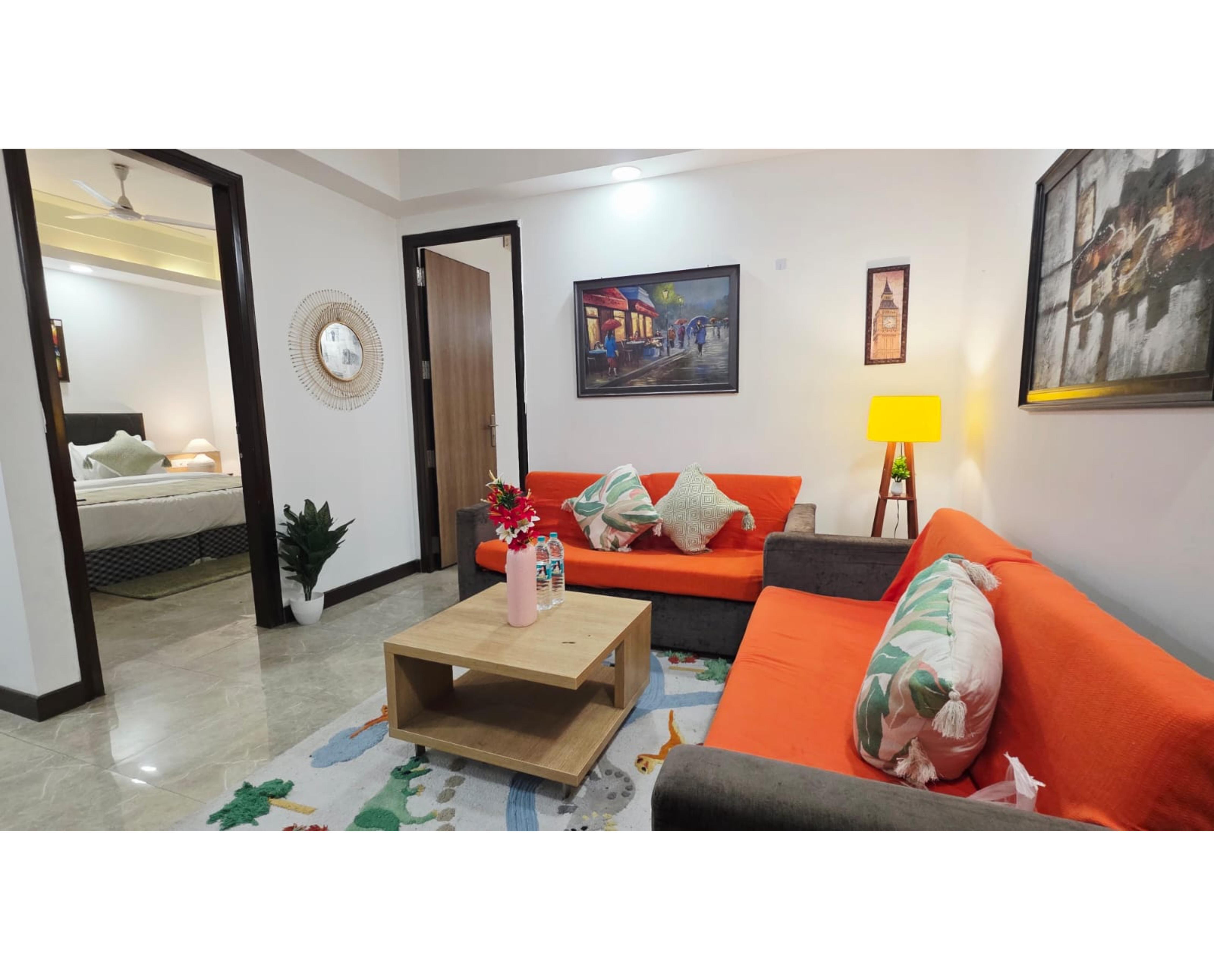 The Suites Inn Entire 2 Bhk Apartment - Tap to explore photos