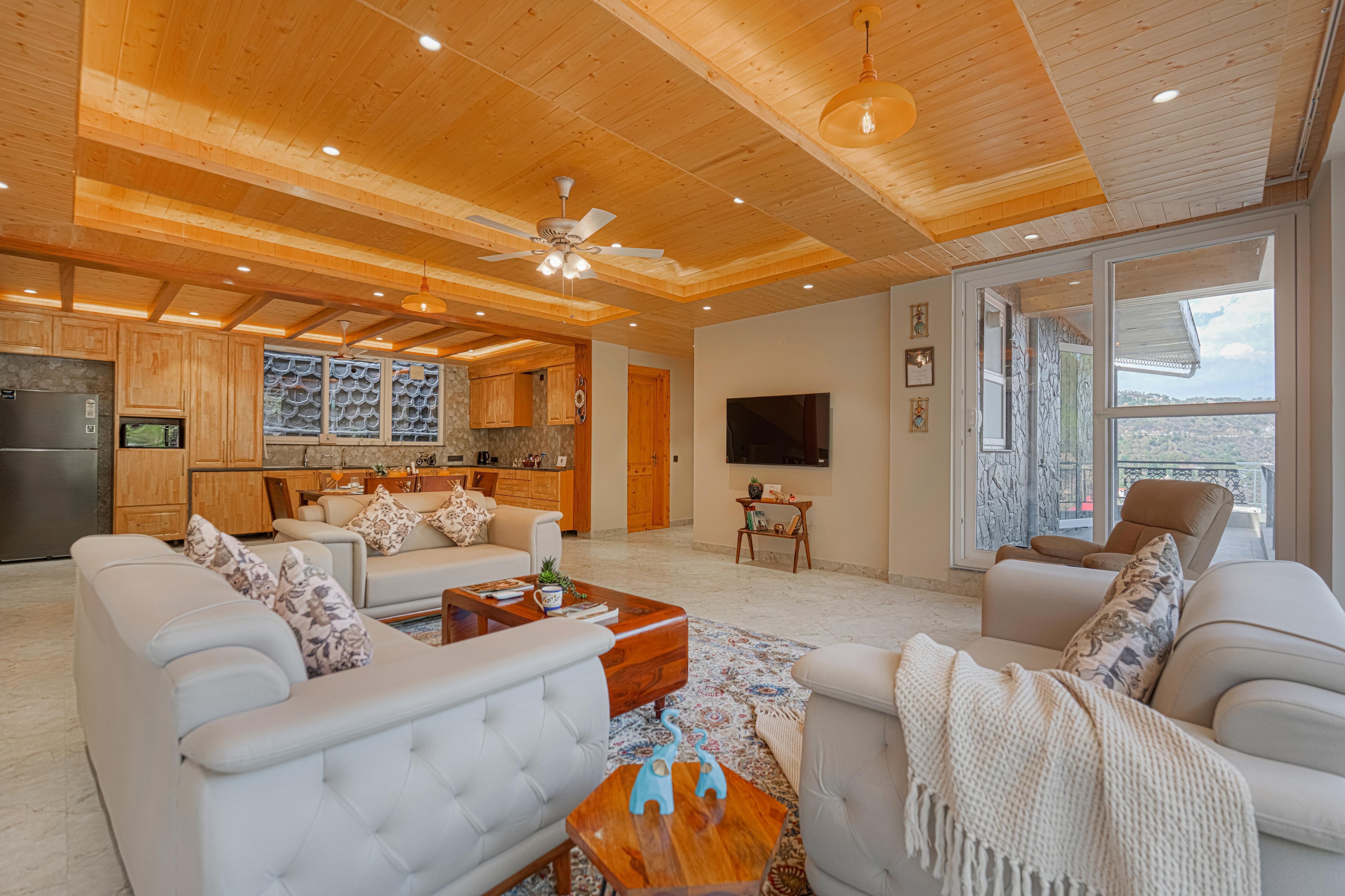 ELIVAAS Signature Bask and Blessings Highlands | 7 BHK Retreat With Jacuzzi - Tap to explore photos