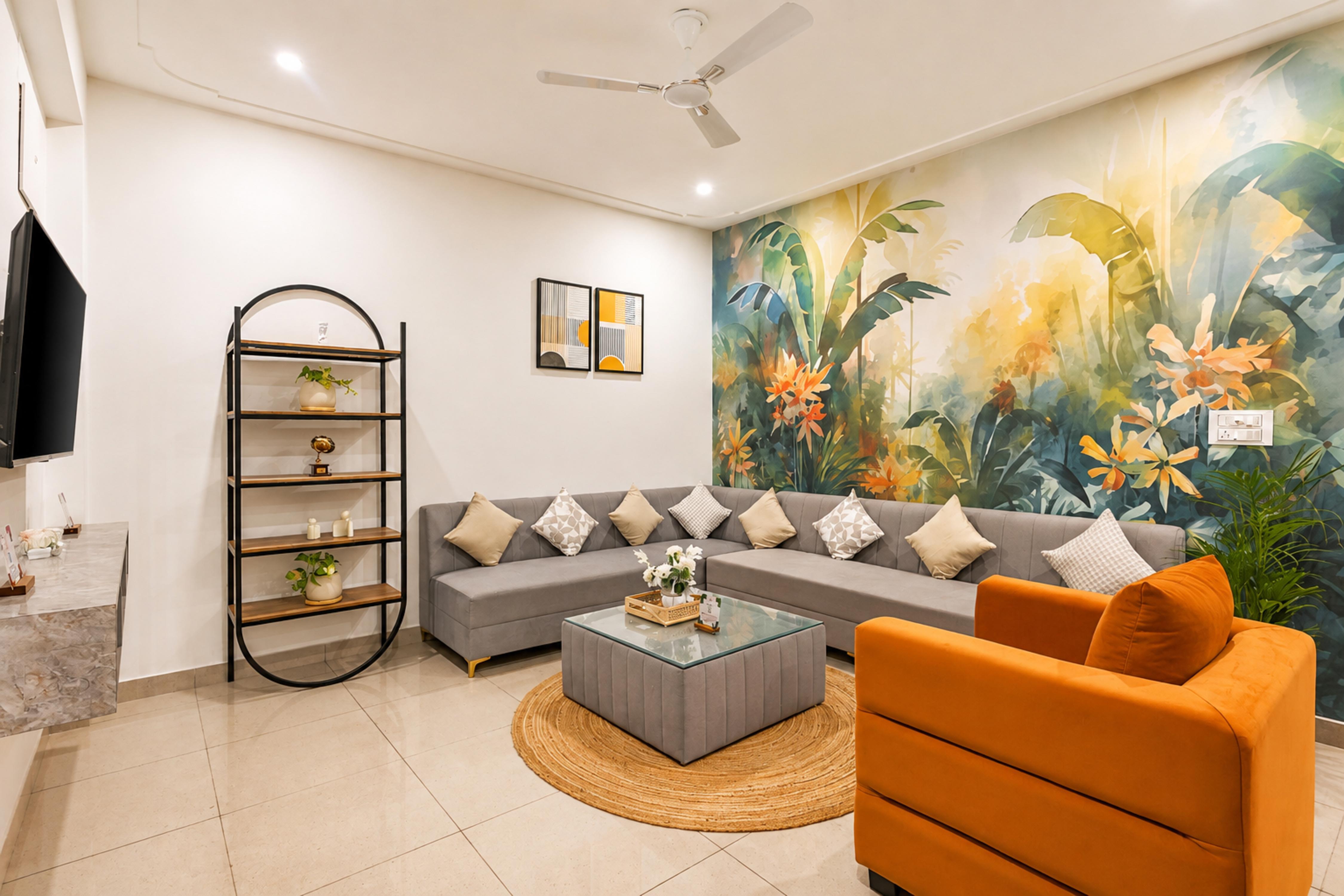 Homely 2BHK at Lakecity Apartments - Tap to explore photos